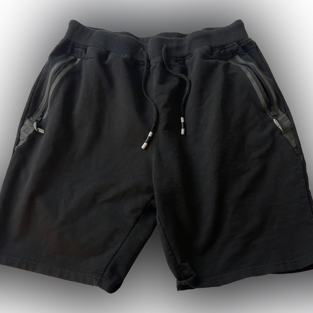 Black sweat shorts Xl